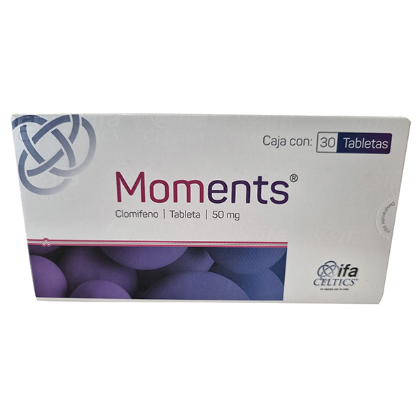 moments medicamento con 30 tabletas