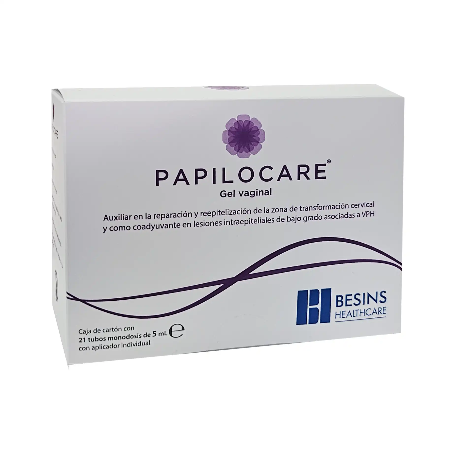 Papilocare 21 tubos 5ml, Medifert farmacia de alta especialidad en fertilidad